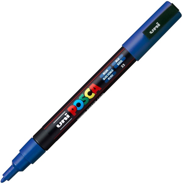 Marker Albastru Uni PC-3M