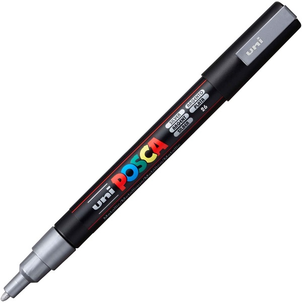Marker Argintiu Uni PC-3M