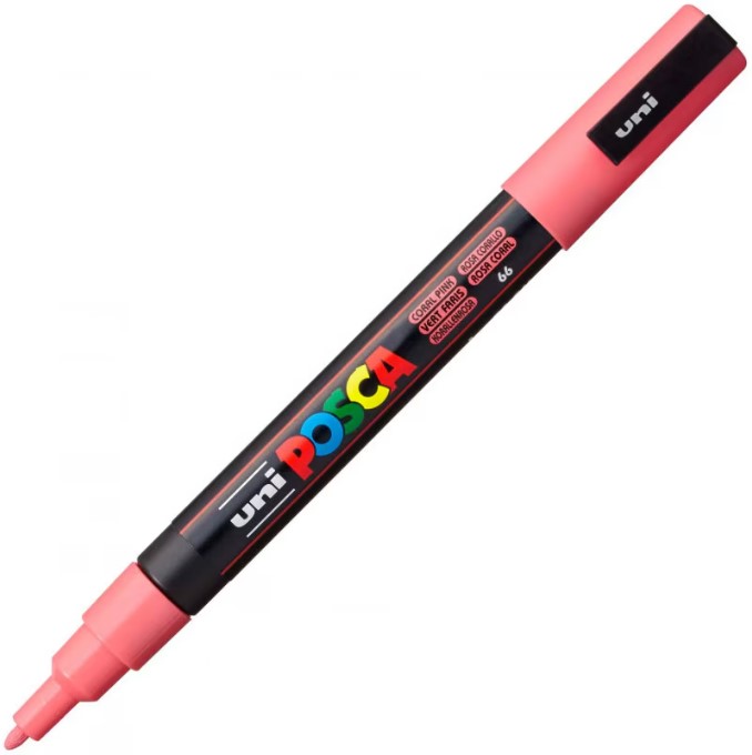 Marker Roz-corai Uni PC-3M