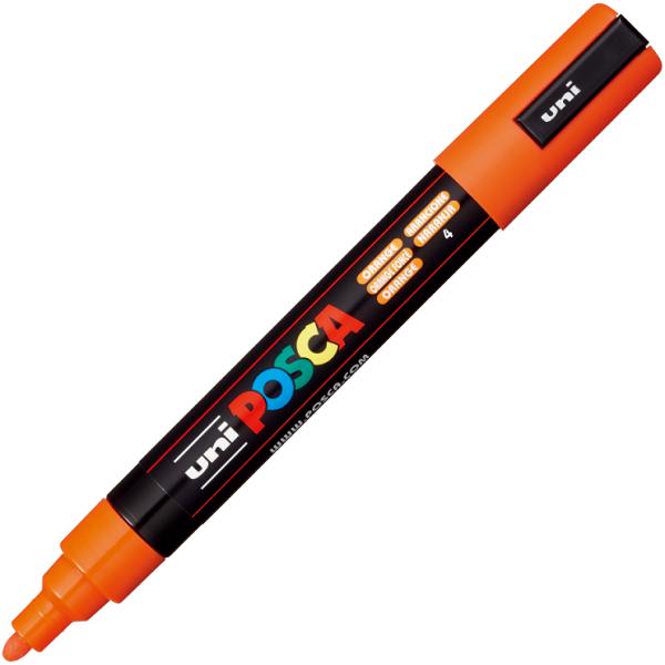 Marker Portocaliu-inchis Uni PC-5M