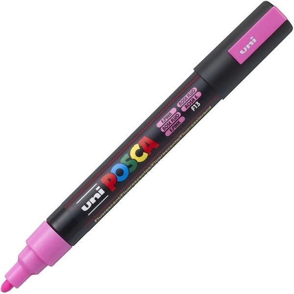 Marker Roz-fluorescent Uni PC-5M