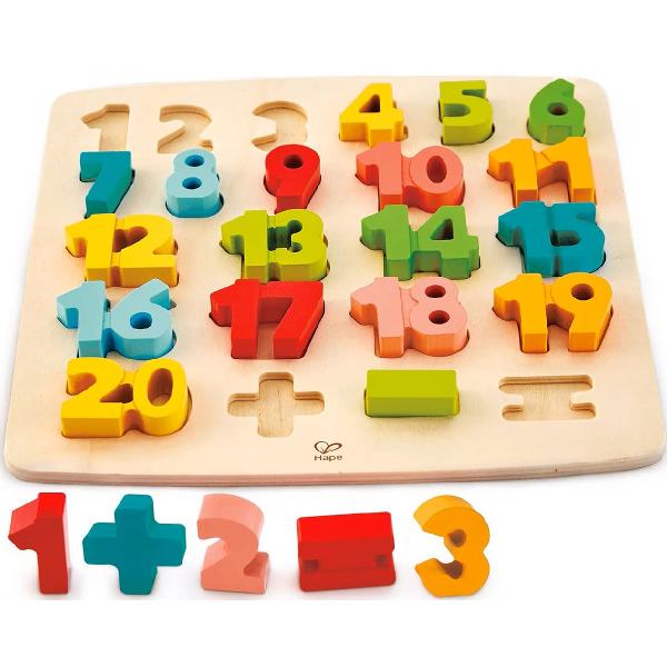 Puzzle matematica. Chunky