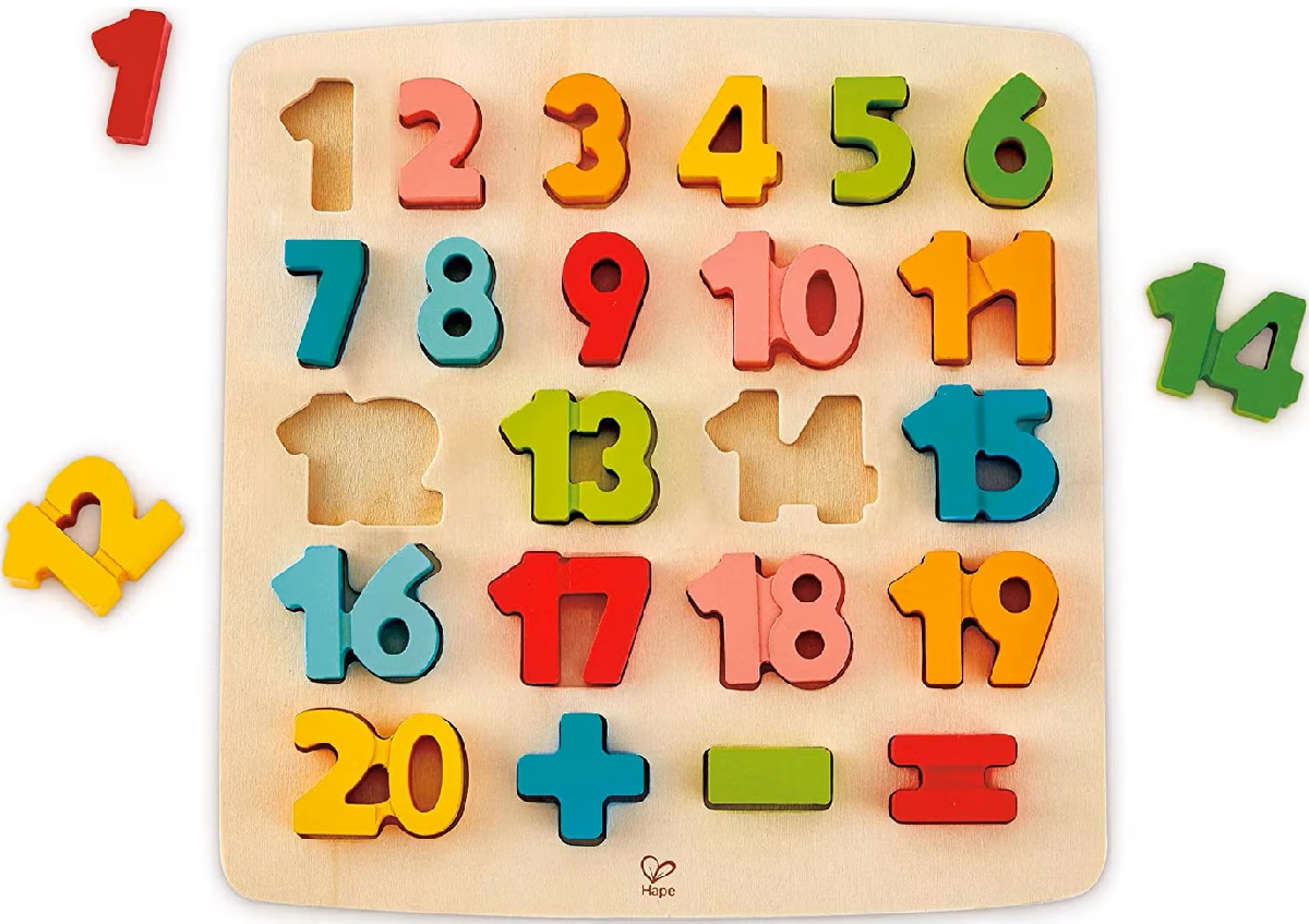 Puzzle matematica. Chunky