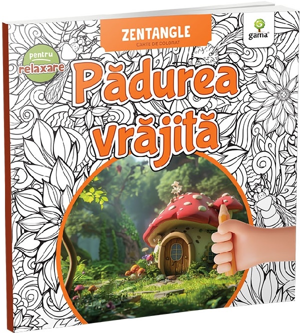Padurea vrajita. Carte de colorat