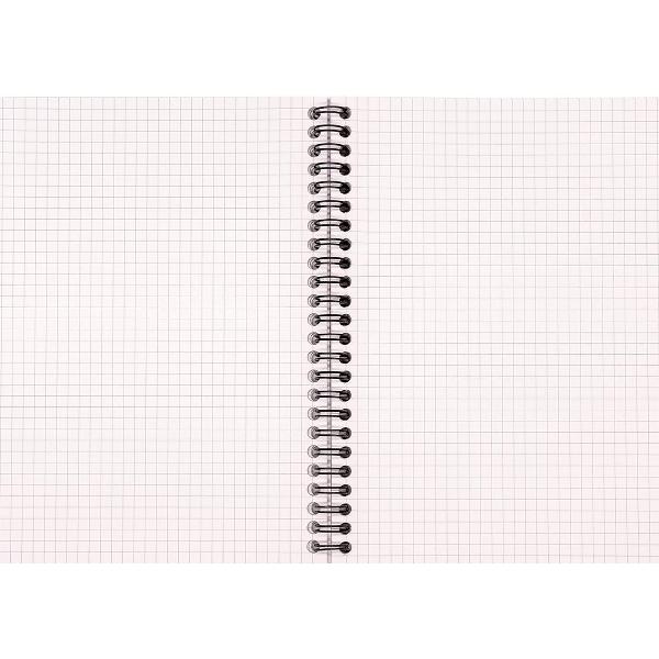 Caiet matematica A5 cu spirala: Pukka Pad. Metallic Jotta