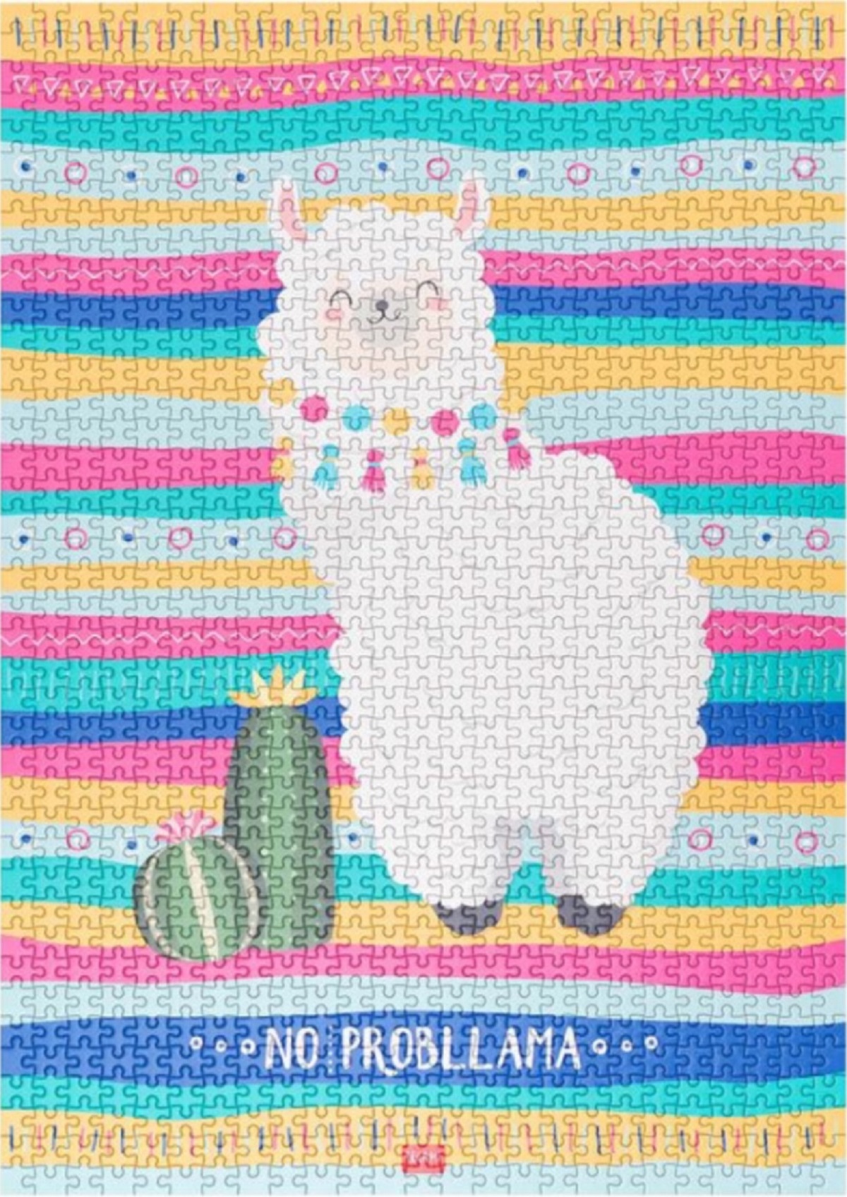 Puzzle 1000 Llama. Vintage Memories