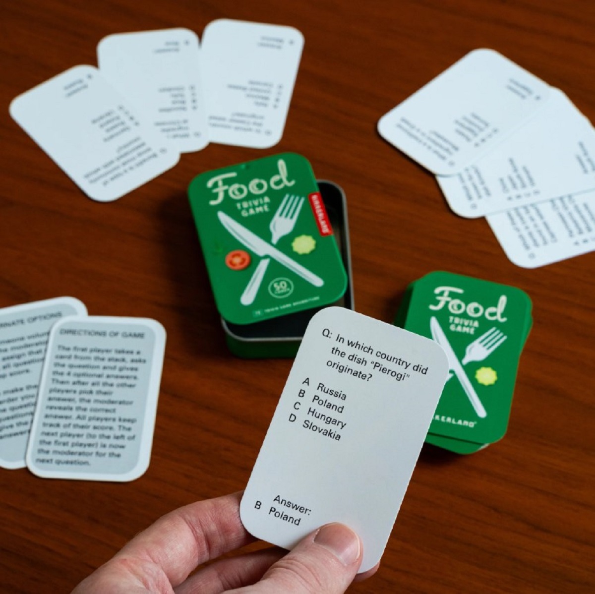 Joc trivia: Food