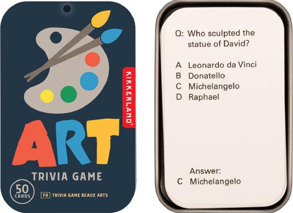 Joc trivia: Art
