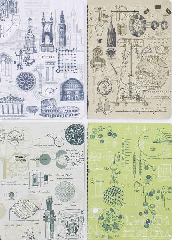 Set 4 carnete: Physical Science Pocket Notebooks