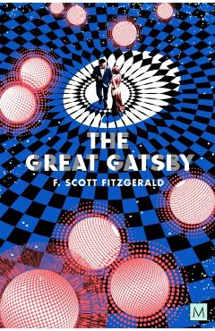 Coperta cărții 'Great Gatsby - F. Scott Fitzgerald'