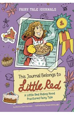 Coperta cărții 'This Journal Belongs to Little Red - Monica Clark-robinson'