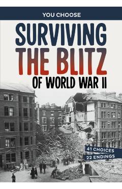 Coperta cărții 'Surviving the Blitz of World War II - Allison Lassieur'