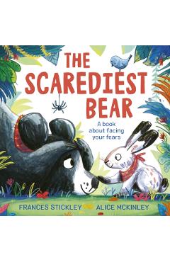 Coperta cărții 'Scarediest Bear - Frances Stickley'