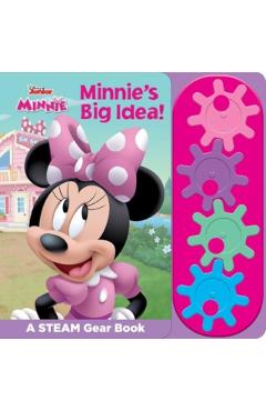Poza produsului Disney Junior Minnie: Minnie's Big Idea! a Steam Gear Book - 