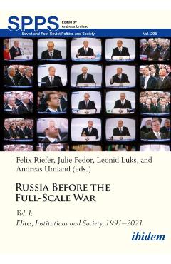 Coperta cărții 'Russia Before the Full-Scale War -'
