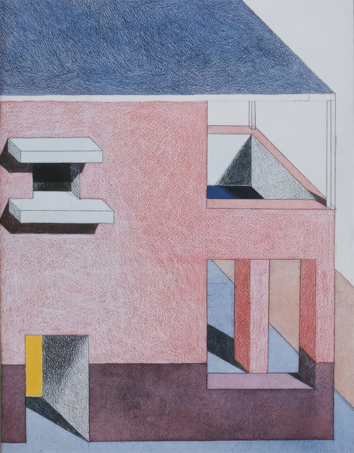 Coperta cărții 'Architettura Attenuata - Ettore Sottsass'