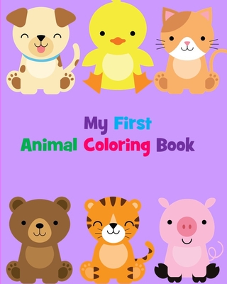 My First Animal Coloring Book - The Little Learner's Club