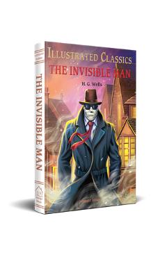 Coperta cărții 'The Invisible Man - H. G. Wells'