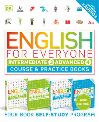 English for Everyone Intermediate and Advanced Box Set -