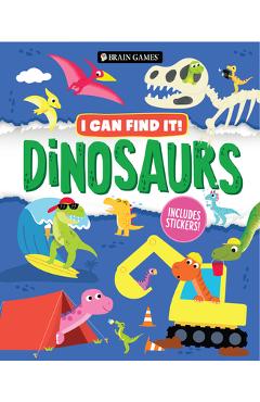 Poza produsului Brain Games - I Can Find It!: Dinosaurs - Includes Stickers! - 