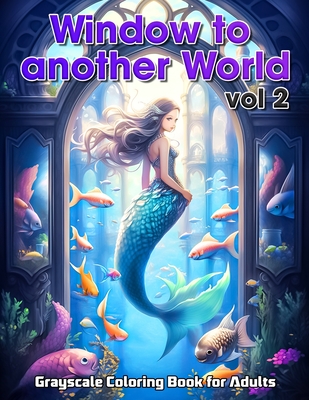 Window to Another World Vol 2: Stress-Relieving Adult Coloring Book Escape into Mystical Lands - Max Brenner