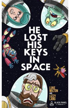 Coperta cărții 'He Lost His Keys in Space - Lizzy Lang'