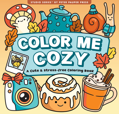 Color Me Cozy Adult Coloring Book (31 One-Sided Designs on Thick Paper) - 