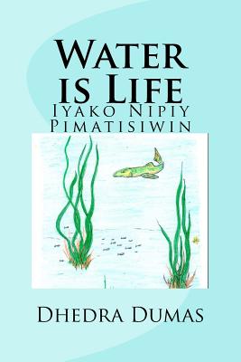 Coperta cărții 'Water is Life: Iyako Nipiy Pimatisiwin - Dhedra Dumas'