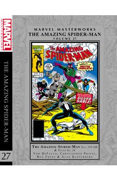 Coperta cărții 'Marvel Masterworks: The Amazing Spider-Man Vol. 27 - Tom Defalco'