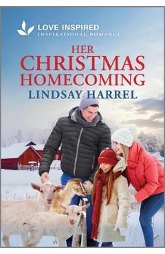 Coperta cărții 'Her Christmas Homecoming: An Uplifting Inspirational Romance - Lindsay Harrel'