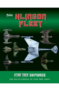 Coperta cărții 'Star Trek Shipyards: The Klingon Fleet - Ben Robinson'