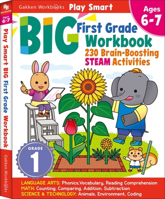 Play Smart Big First Grade Workbook: 256 Pages, Ages 6 to 7 - 