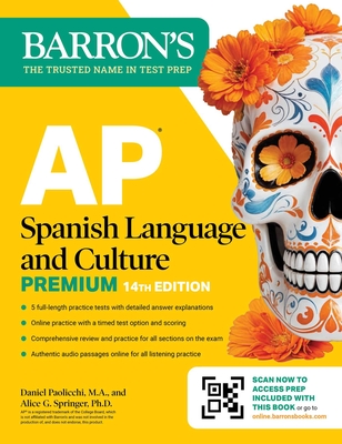 AP Spanish Language and Culture Premium, Fourteenth Edition: Prep Book with 5 Practice Tests + Comprehensive Review + Online Practice (2026) -