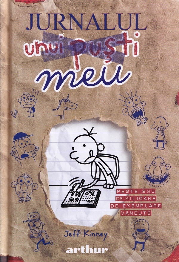 Jurnalul unui pusti. Jurnalul meu - Jeff Kinney