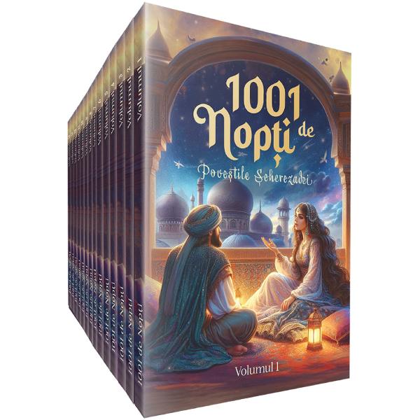 Pachet 14 volume: 1001 de nopti. Povestile Seherezadei