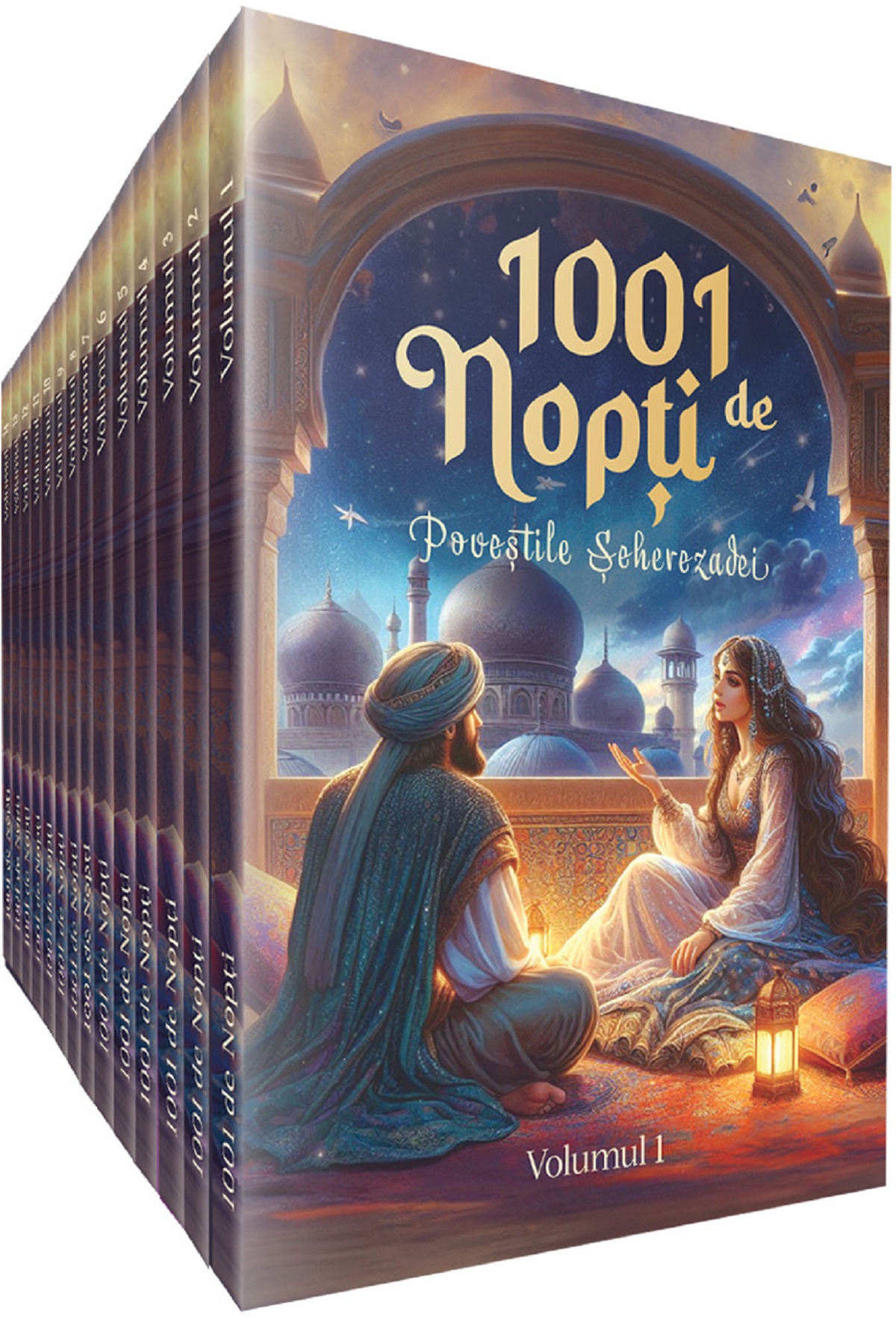 Pachet 14 volume: 1001 de nopti. Povestile Seherezadei