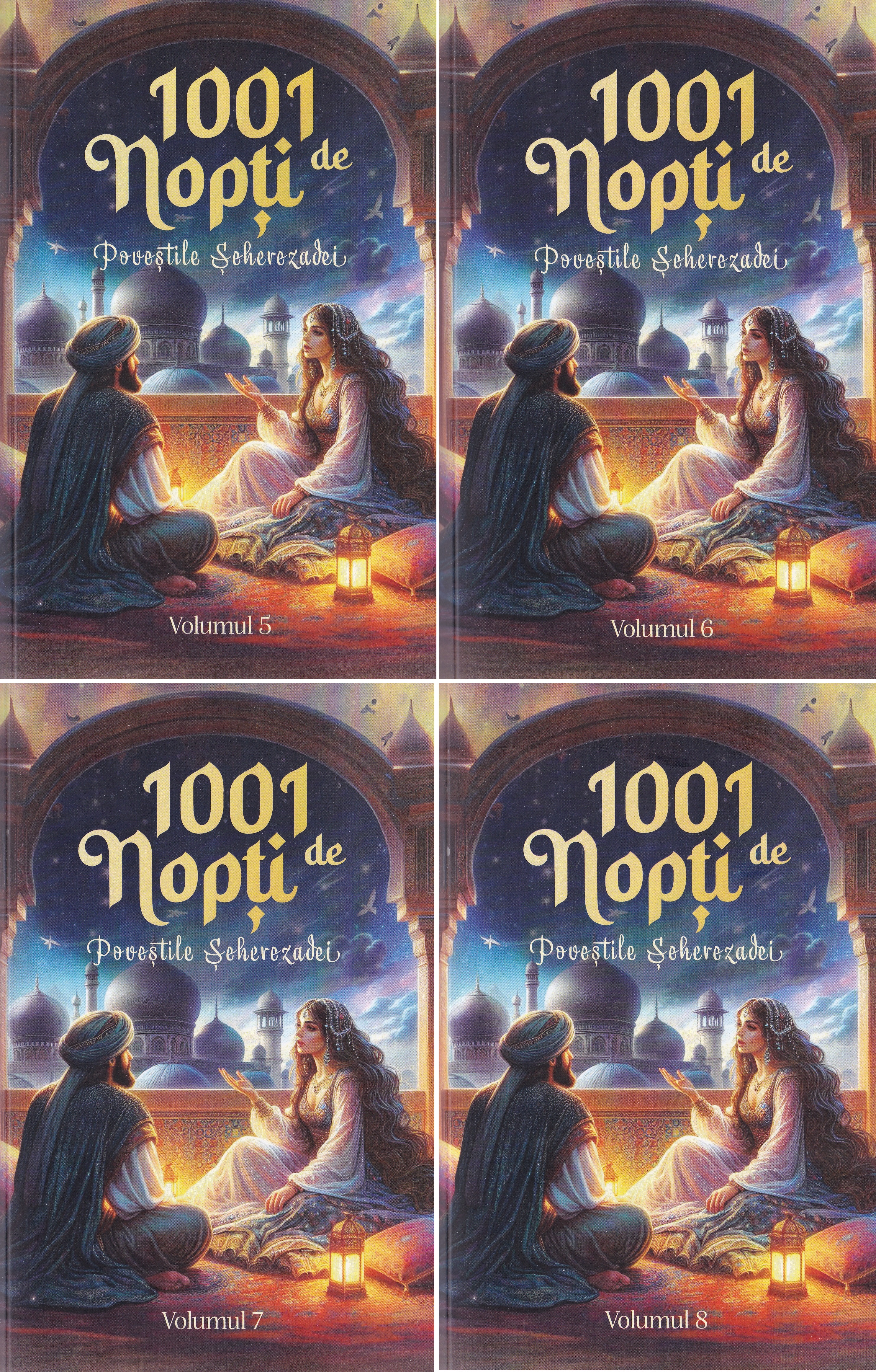 Pachet 14 volume: 1001 de nopti. Povestile Seherezadei