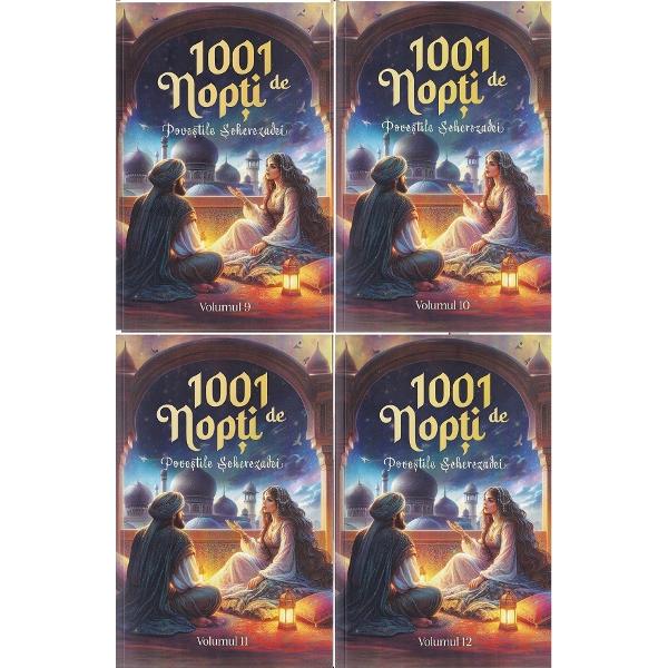 Pachet 14 volume: 1001 de nopti. Povestile Seherezadei