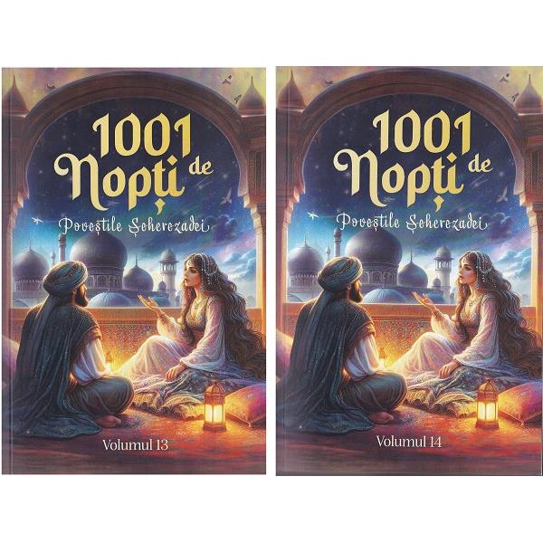 Pachet 14 volume: 1001 de nopti. Povestile Seherezadei