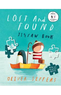 Coperta cărții 'Lost and Found Jigsaw Book - Oliver Jeffers'