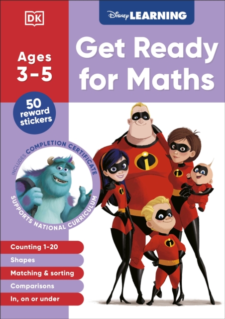 Disney Learning Get Ready for Maths (Ages 3-5) - 