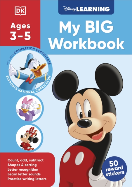Disney Learning Big Workbook Ages 3-5 -