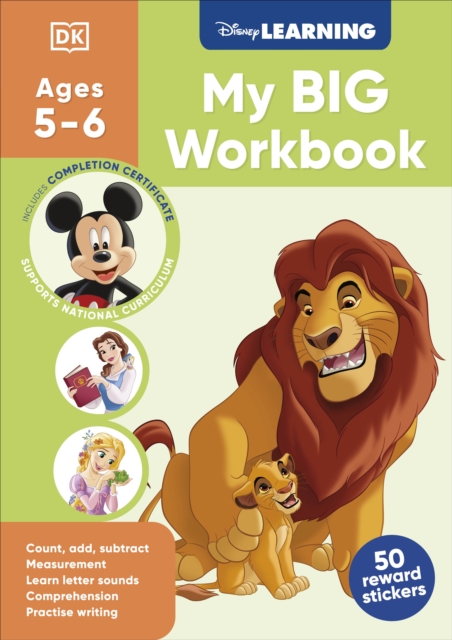 Disney Learning Big Workbook Ages 5-6 (Year 1) -