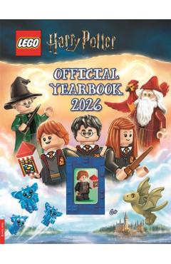 Coperta cărții 'LEGO® Harry Potter™: Official Yearbook 2026 (with Ron Weasley™ minifigure) -'