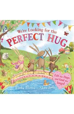 Poza produsului We're Looking for the Perfect Hug: A Lift-The-Flap Adventure and Perfect Mother's Day Gift - Martha Mumford