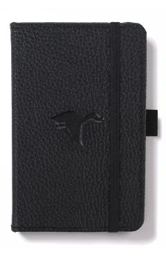 Coperta cărții 'Dingbats* Wildlife A6 Pocket Black Duck Notebook - Dotted -'