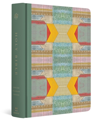 ESV Single Column Journaling Bible, Artist Series (Cloth Over Board, Jessica Dennis Bush, Trellis) - Jessica Dennis Bush