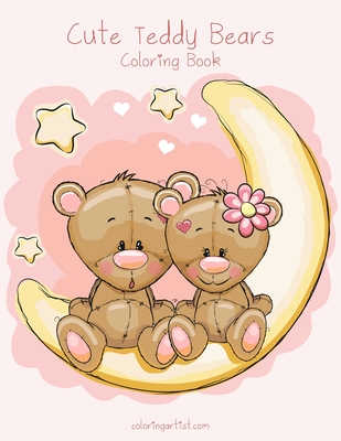 Cute Teddy Bears Coloring Book 1 - Nick Snels