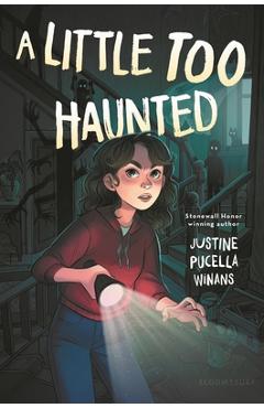 Coperta cărții 'A Little Too Haunted - Justine Pucella Winans'