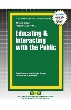 Coperta cărții 'Educating & Interacting with the Public -'